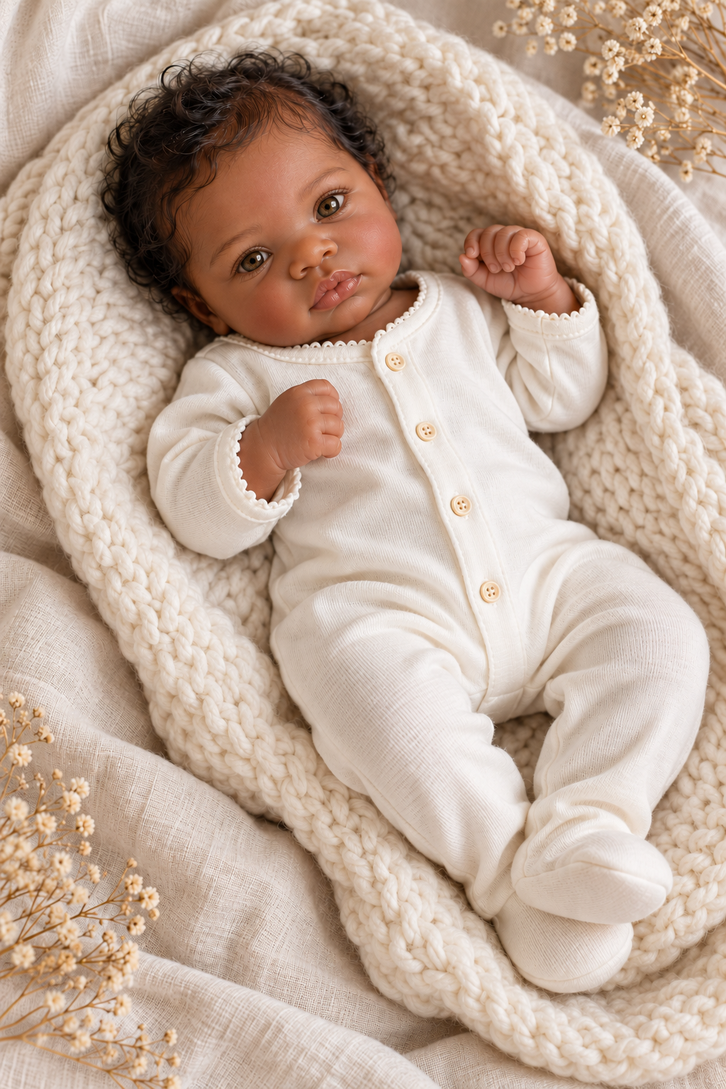 Illustrative reborn doll collection image